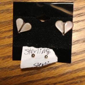 Sterling Silver .925 Earrings (2 pr)